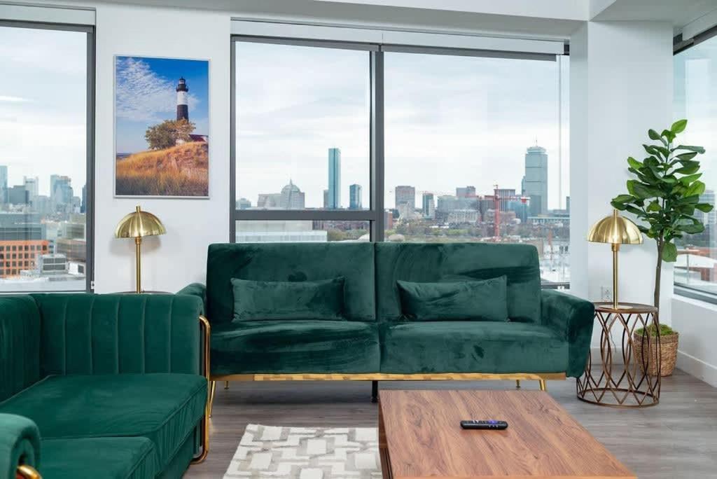 Square Penthouse Near Mit Harvard Wi-fi & Gym